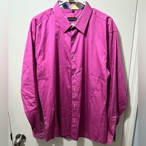 Jared Lang Bold Fuchsia Dress Shirt